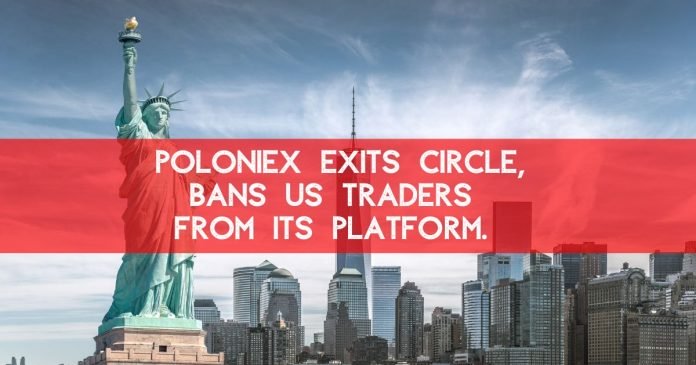 Poloniex禁止其平台上的美国交易者。