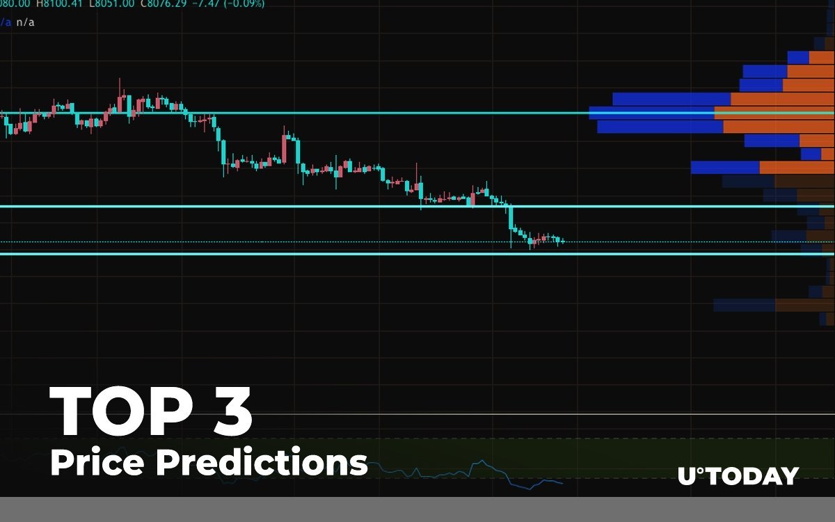 TOP 3 BTC，ETH，XRP的价格预测：看跌市场的终点？