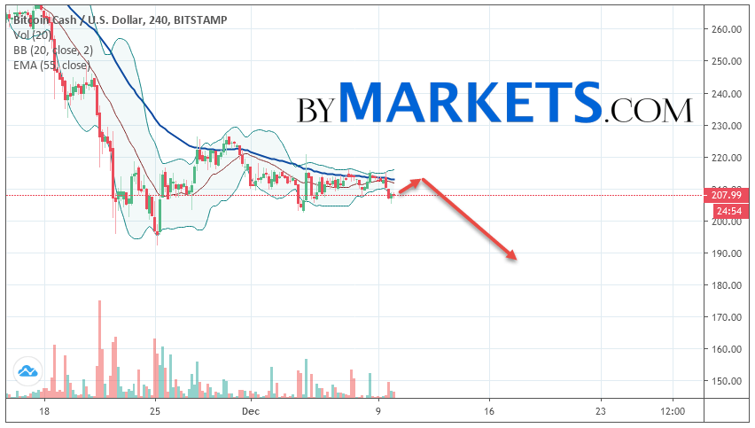 2019年12月11日比特币现金（BCH / USD）预测和分析