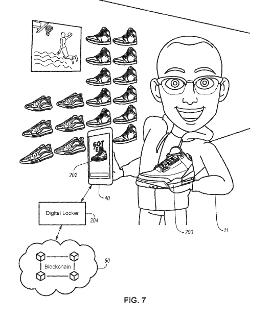 耐克获得新鞋款的区块链专利插图(1)