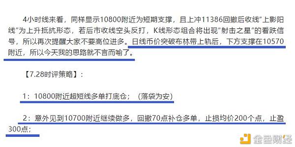 7.29btc午评：昨天连接低多10700多单径直止盈300点