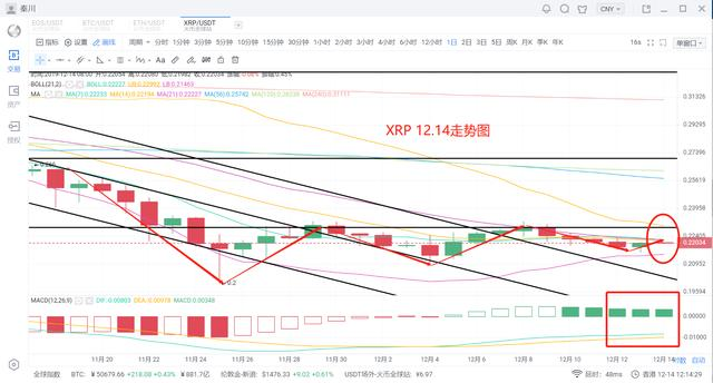 状元论币：12月14日 行情分析 主流底部企稳，是假象还是征兆？