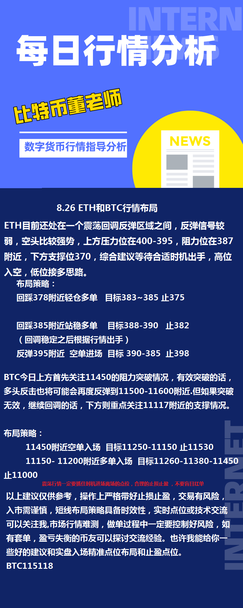 今日BTC ETH 不看涨也不看跌就抓震荡