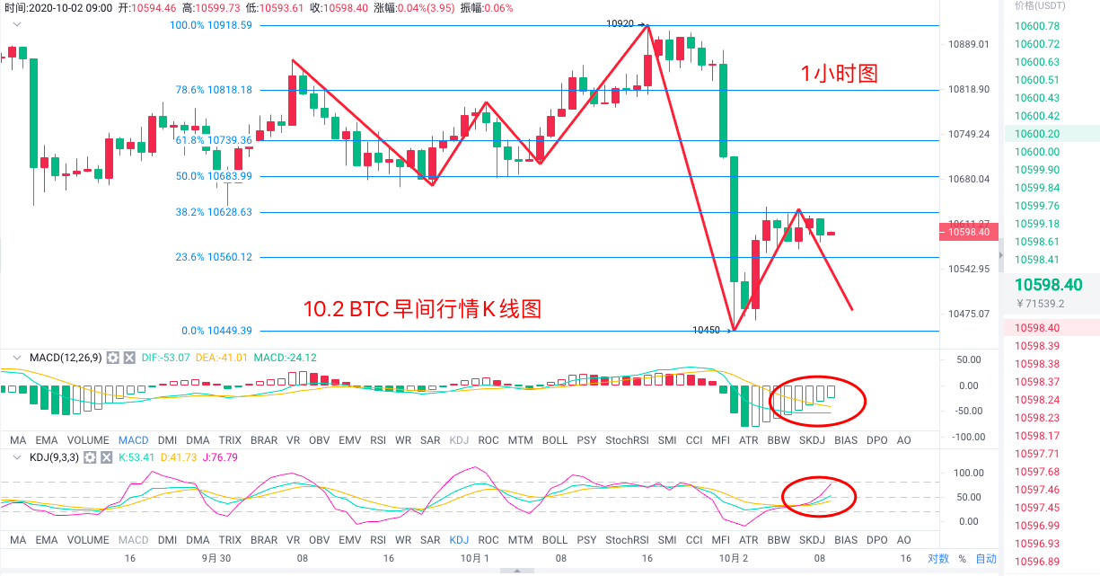 沈曼谈币：10.2 BTC早间行情解析